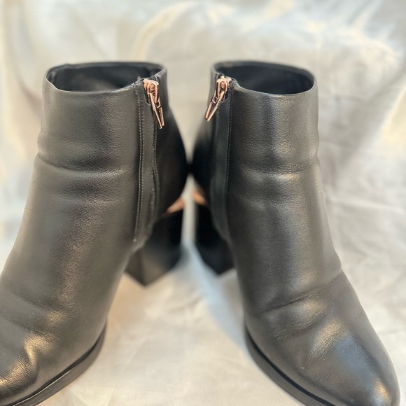 Alexander Wang Leather Gabi Ankle Boots - Picture 6 of 8